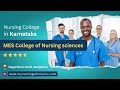 Mes college of nursing sciences  bangalore  nursing colleges in bangalore  mynursingadmissioncom