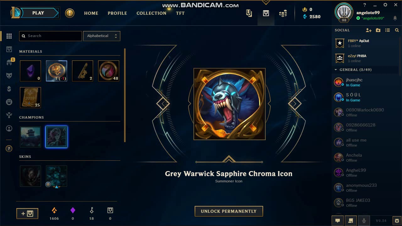 Honor 5 Grey Warwick chroma : warwickmains and twick choose chroma icon two your claim skin and icon