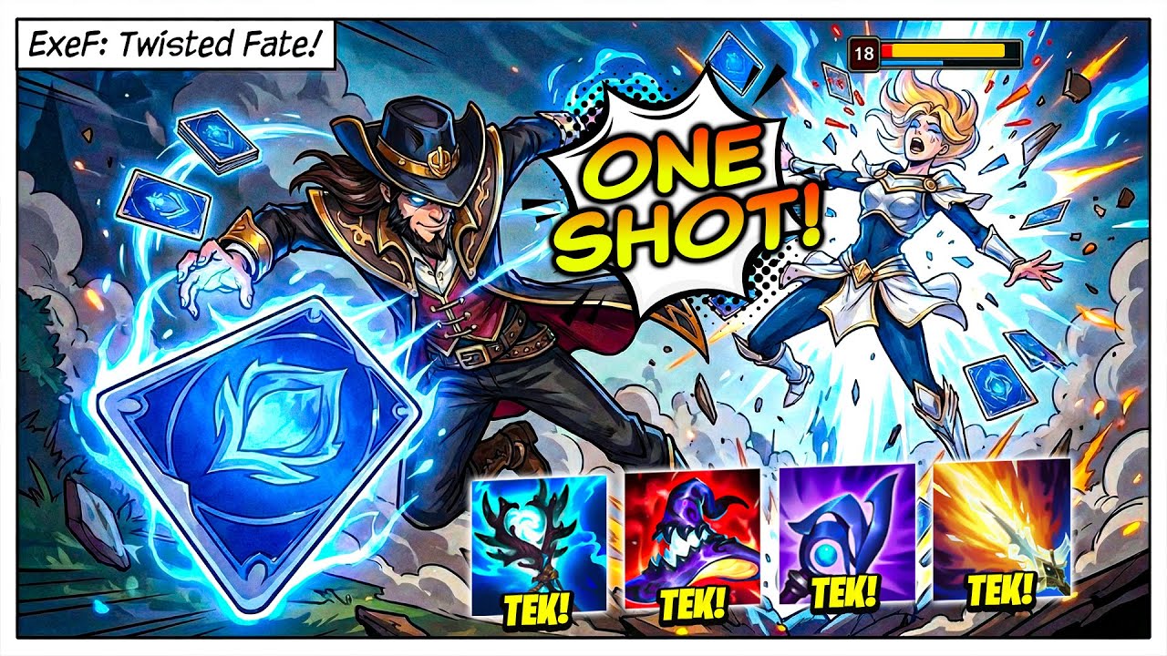 TWISTED FATE DEĞİL TWISTED TEK! (NÜKLEER BUİLD!)