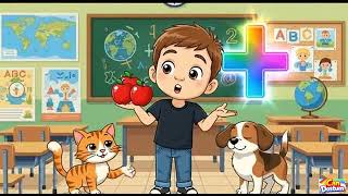 Toplama İşareti Öğreniyoruz ➕ | Eğlenceli Matematik Dersi