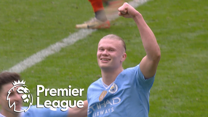 Erling Haaland's penalty gives Manchester City 3-0 lead v. Luton Town | Premier League | NBC Sports