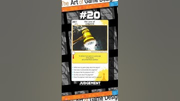 Game Design Tips #20 - Judgement | #gamedev #shorts