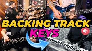 Barstool Warrior BACKING TRACK for Keyboard 🎹 (Dream Theater)
