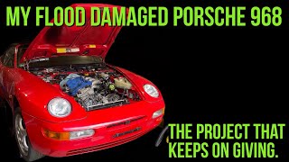 Restoring a Flood Damaged Porsche 968: The one with the pumps