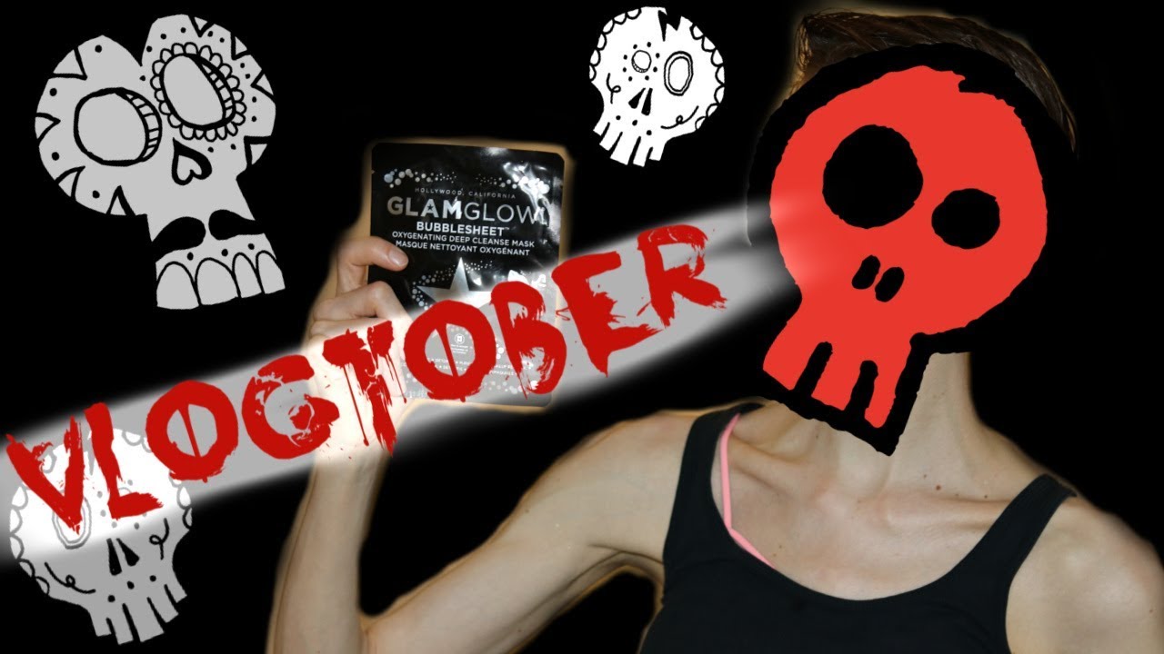 dr dray niacinamide VLOGTOBER DAY 15| CRAZY GLAMGLOW BUBBLESHEET MASK| DR DRAY