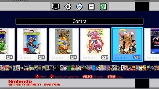 1 hora 18 minutos y 37 segundos de Gameplay de 86 juegos en la NES Mini Classic