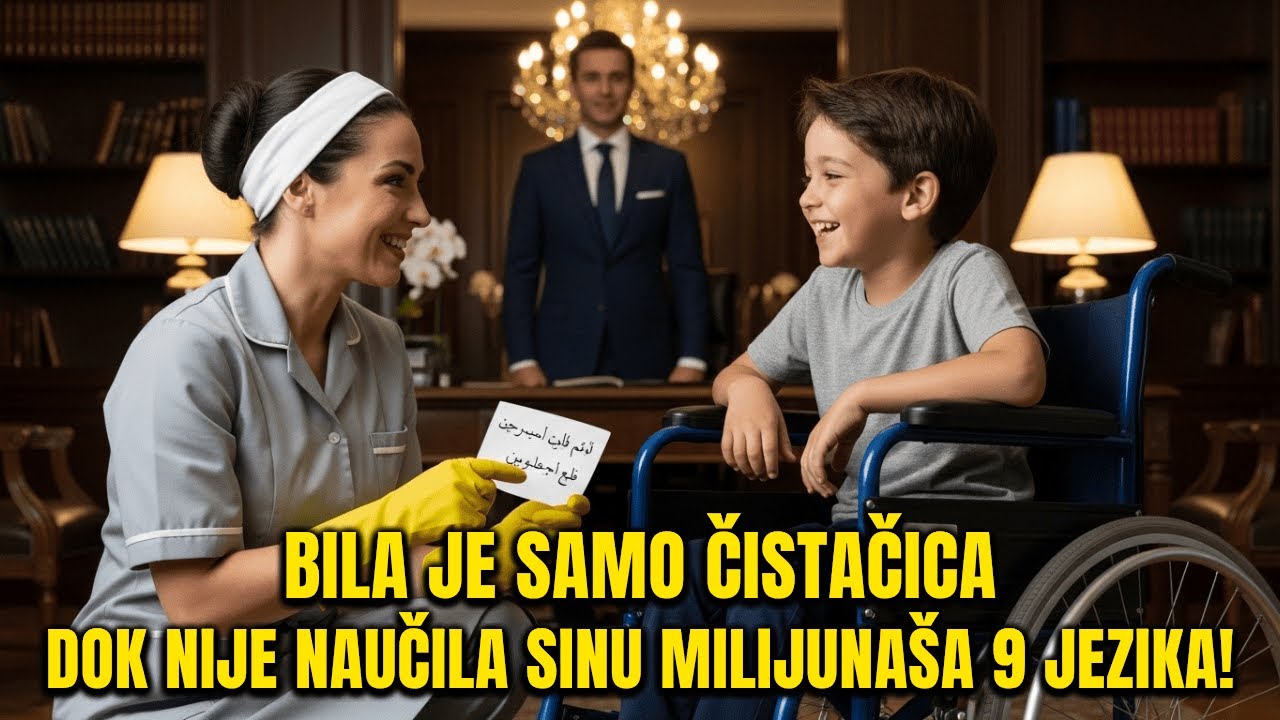 BILA JE SAMO ČISTAČICA… dok nije naučila sina MILIJUNAŠA govoriti 9 JEZIKA