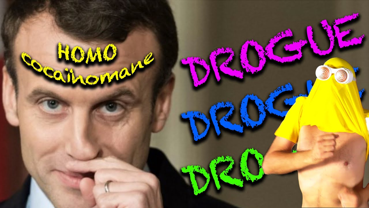 Homo Cocaïnomane – L'avenir de l'homme feat Macron #DROGUE