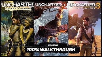 Uncharted The Nathan Drake Collection 100% Walkthrough Guide | All Collectibles | Platinum Trophy