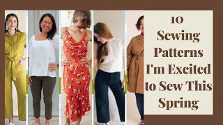 10 Patterns I m Excited to Sew This Spring