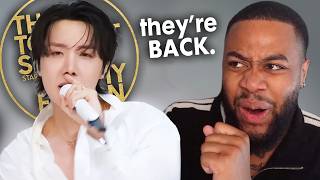 BTS: SWIM | The Tonight Show Starring Jimmy Fallon EXCITED Reaction!