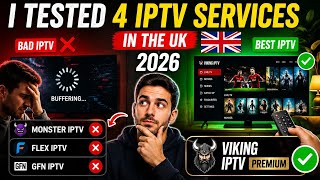 I Tested 4 IPTV Services in the UK 🇬🇧 – Only ONE is Worth It (2026 Review)