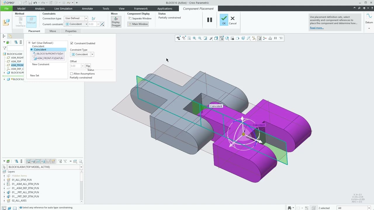 Creo Training: the Basics of Creo video Creo 12.0