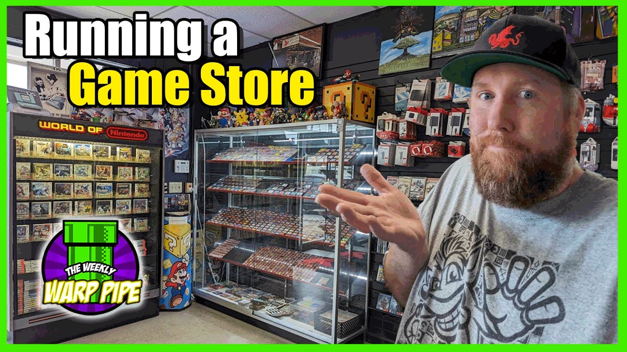 Operating a Game Store is Stressful 😫 Weekly Warp Pipe - EP 108 - YouTube