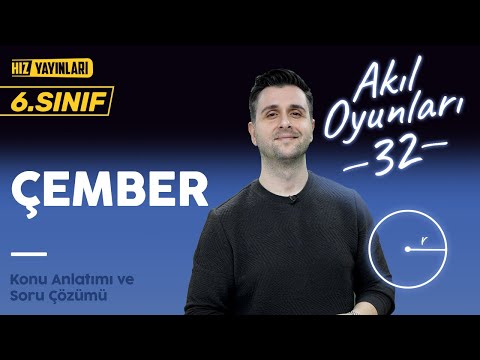 Çember Konu Anlatımı, Soru Çözümü: 6. Sınıf Matematik #32