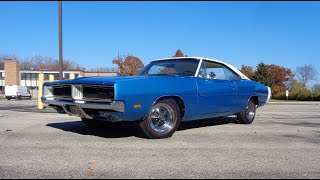 1969 Dodge Charger R/T RT 426 Hemi 4 Speed in B5 Blue & Ride on My Car Story with Lou Costabile