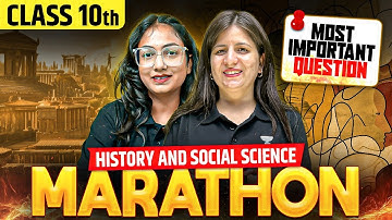 Class 10 Complete SST Marathon | Pre Boards 2025-26 | Most Important Questions + MCQs