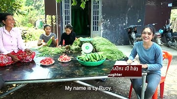 Mr. Ly Ran, climate-resilient farmer in Cambodia