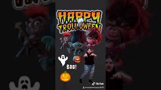 Very Spooky Boo This Word says Happy Trolloween That’s Amazing ️ #TrollsWorldTour