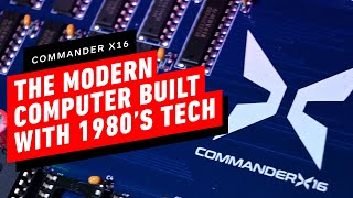 The Commander X16 Is a BrandNew Computer Built From 1980s Technology