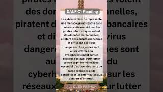 DELF C1 French Reading Practice | Daily French Reading Practice C1 #french #learnfrench
