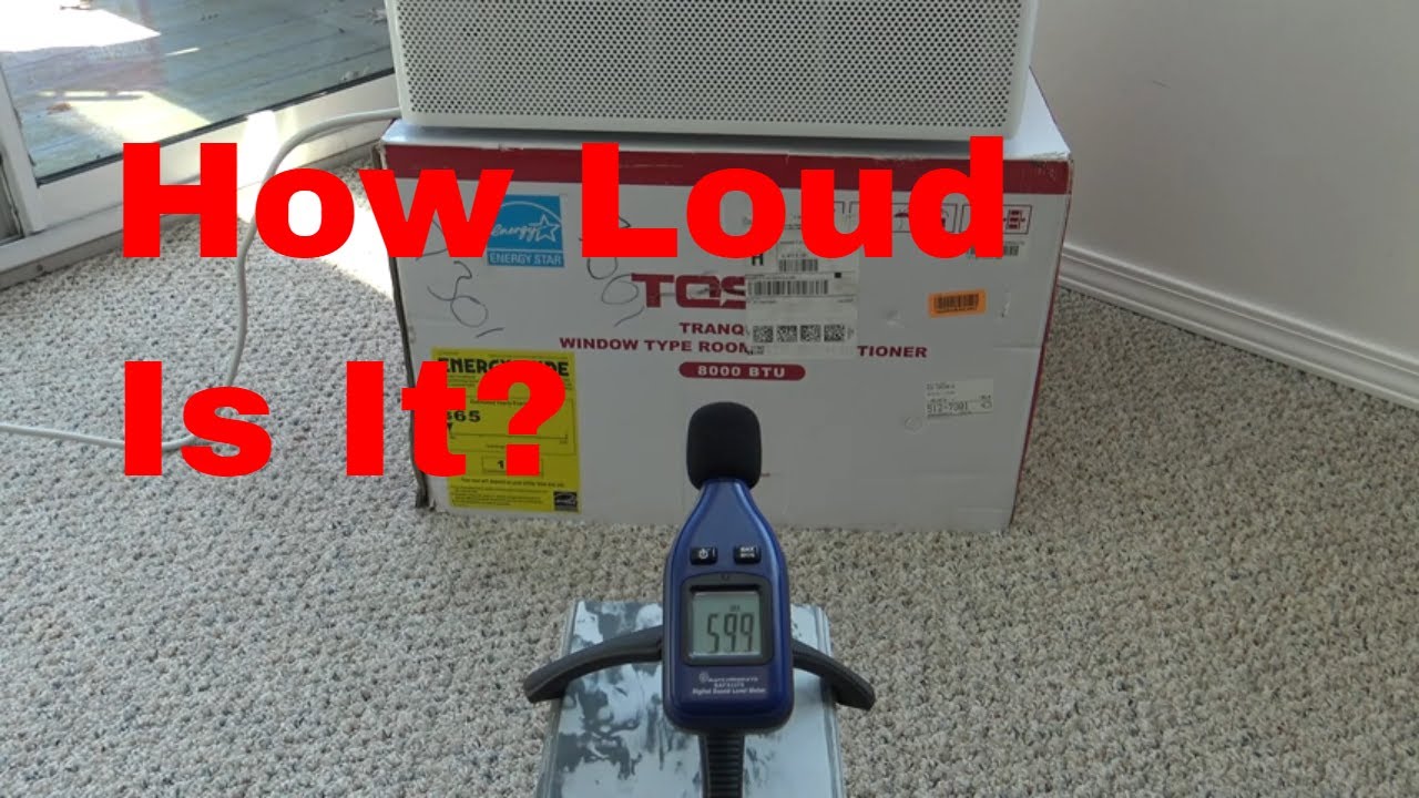 Tosot tranquility Air conditioner DB Readings