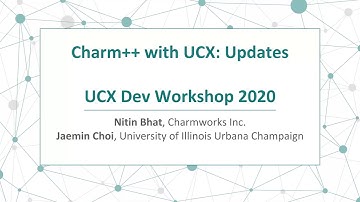 Charm++ with UCX