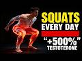 5 Things That Happen to Your Testosterone When You Do Squats Daily