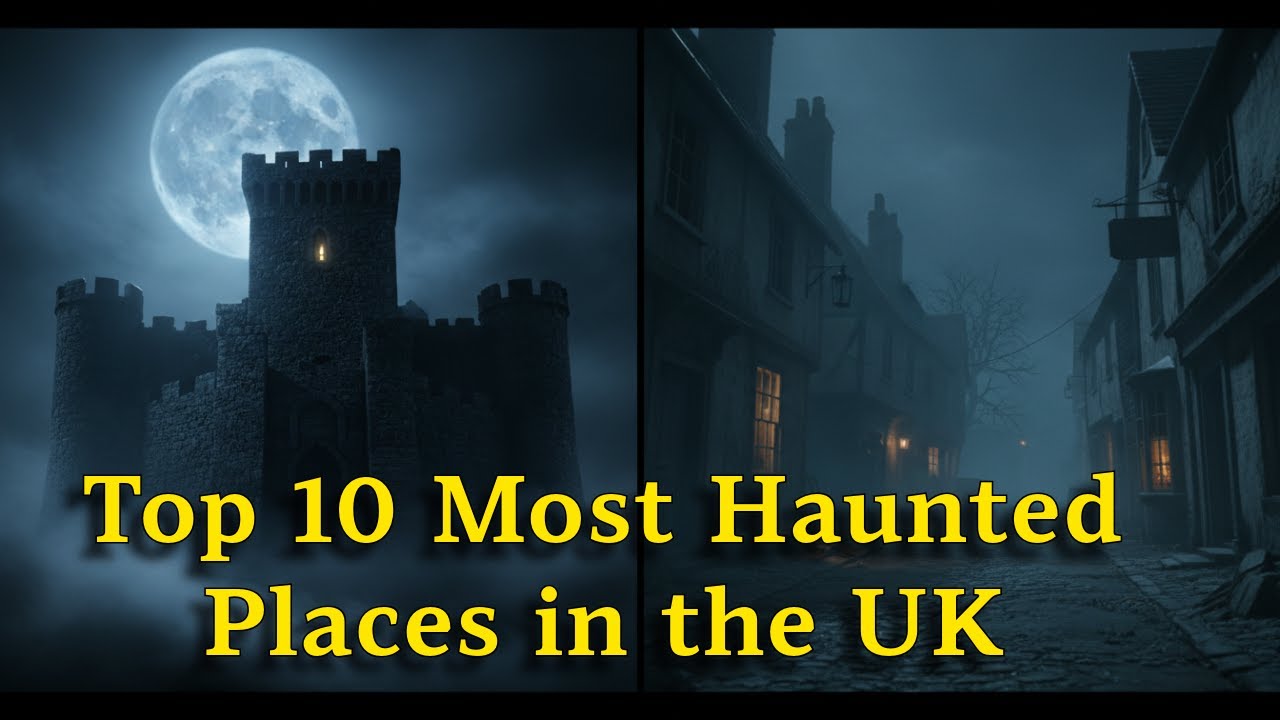 Top 10 Haunted Places in the UK That Will Give You Chills - YouTube