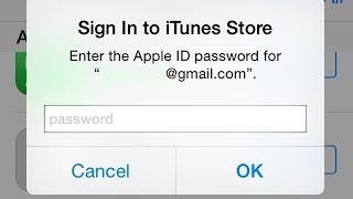 видео Как снять пароль Apple ID?