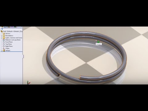 How to model a Key holder in solidworks