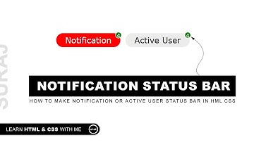 How To Make Badge Notification Button using HTML And CSS @uiuxpro