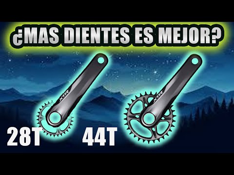 🦵¿Cuál es el TAMAÑO ideal de PLATO para la bici de mtb, grande o pequeño?