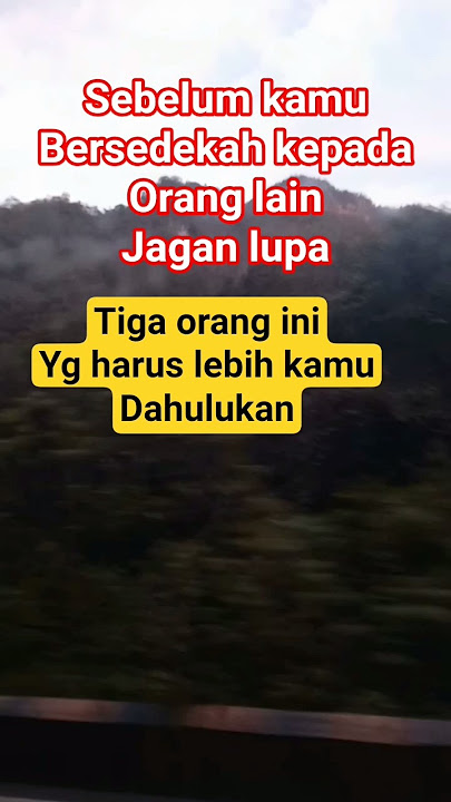 If you give charity, you should prioritize these 3 people first.