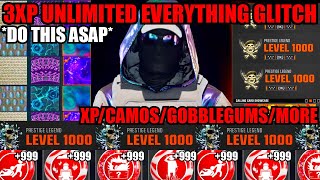 *NEW* 2XP UNLIMITED EVERYTHING GLITCH! LVL 1000/CAMOS/XP/GOBBLEGUM! BO6 GLITCHES! BO6 ZOMBIES GLITCH