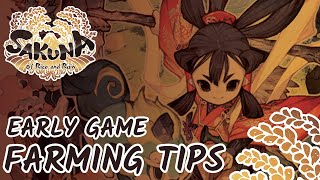 Sakuna: of Rice & Ruin Rice Farming Guide & Tips for a Good Harvest Early Game! One Year Day by Day