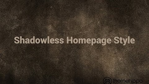 Shadowless Homepage Layout Settings - Sink WooCommerce WordPress Theme By ThemeHippo