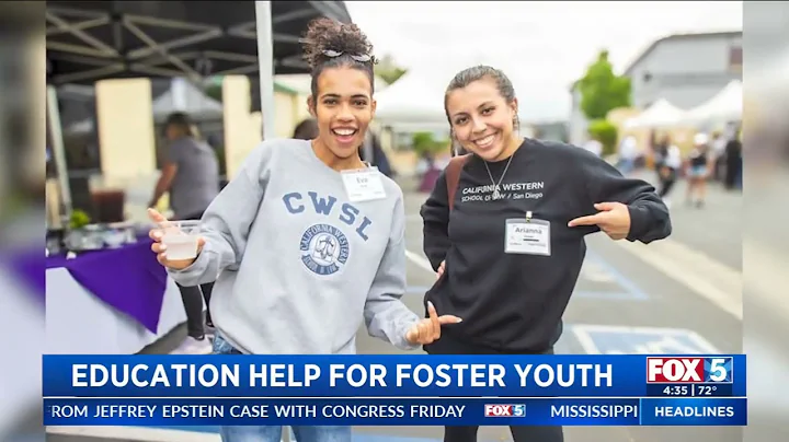 Back to School with Just in Time for Foster Youth on FOX 5