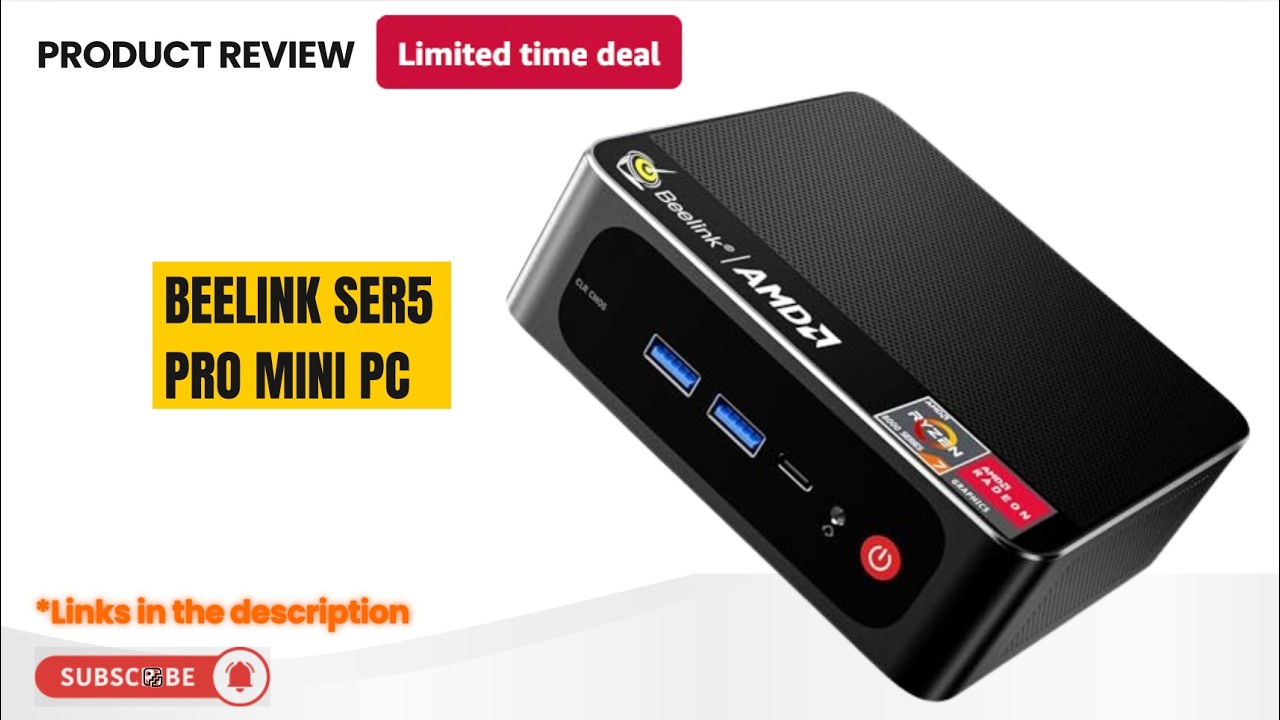 Beelink SER5 Pro Mini PC Review | AMD Ryzen 7 5700U, 16GB RAM