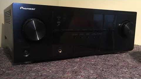 How to reset the Pioneer VSX-921-K AV Receiver