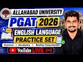 📢 AU PGAT 2026 Entrance Exam LLB PGAT 1 Practice Set l English s Direct Swal Aayw 