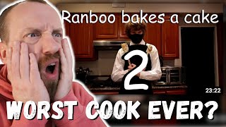 WORST COOK EVER! Ranboo bakes a cake 2: EXTRA MOIST EDITION (FIRST REACTION!)