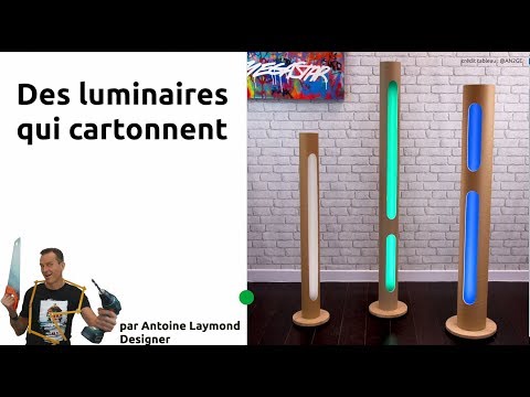 Tuto - Créer des luminaires avec des tubes en cartons