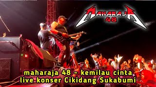🎸 MENYALA lapangan desa pangkalan cikidang konser maharaja 48 #maharaja48 #konservirallmaharaja48