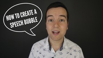 How to Create a Speech Bubble in Premiere Pro and Photoshop