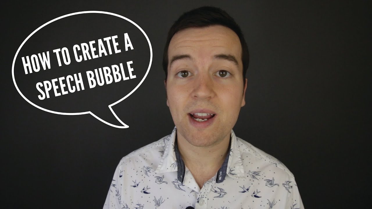 how to make speech bubble paper