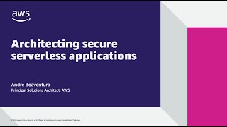 Architecting Secure Serverless Applications Wealth
