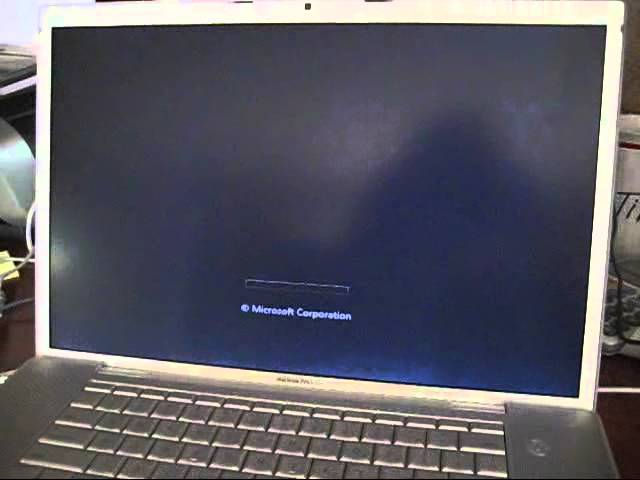 Windows Vista on my MacBook Pro - YouTube