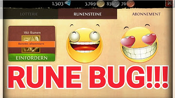 ORDER AND CHAOS - NEW RUNE BUG!!!