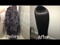 HOW TO: Revive your Human hair wig with fabric softener.